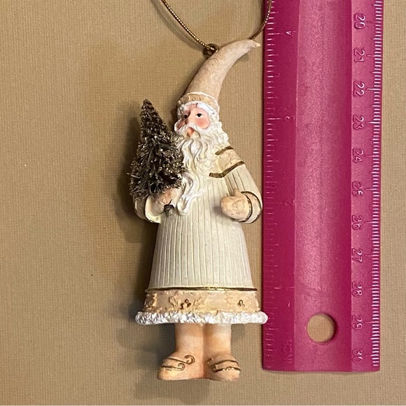Artic Santa ornament, beige tones, Christmas - Picture 4 of 6